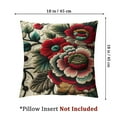 thumbnail image 4 of Pillowcase Square Home Decor ,Plant Floral Patterns,National Style Farmhouse for Sofa Living Room Decor, 4 of 7