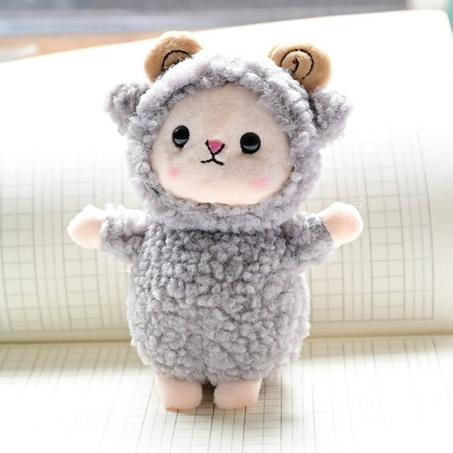 POINTERTECK Adorable Cartoon Sheep Plush Doll Soft Stuffed Toy Kid Hugging Pillow Gift