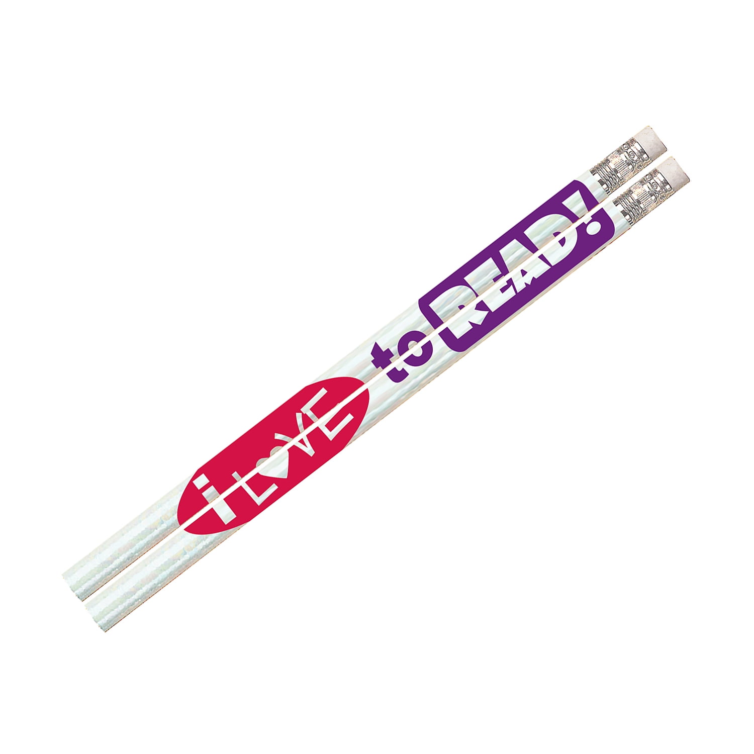 Musgrave Pencil Company I Love to Read! Pencils, 12 Per Pack, 12 Packs