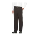 thumbnail image 4 of Savane Big and Tall S9SB0041-010 Performance Pleated Chino Pant BLACK 54-30, 4 of 4