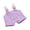 Purple, variant on 17Cm Cotton Doll Pocket Overalls For Figure Doll Plush Doll Dressingup