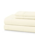 thumbnail image 3 of Sweet Home Collection 100% Combed Cotton Percale Sheet Set Made in Egypt 400 TC Ivory King, 3 of 4