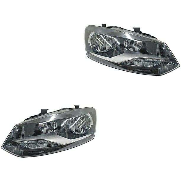 Par de Faros TYC Polo 2017 Volkswagen Izquierdo: 3011574442268239 Derecho: 3011574434268238