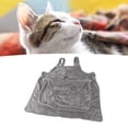 thumbnail image 1 of Portador De Delantal Para Gatos, Delantal Para Mascotas, Bolsa De Transporte De Franela, Transpirable Con Agujeros Para Perros Pequeños, 1 of 7