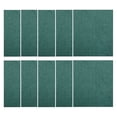 thumbnail image 1 of Furnish My Place Modern Plush Solid Teal Color Rug - Pets and Kids Friendly Rug, Indoor/Outdoor Mat, Area Rugs Great for Kids, Pets, Event, Living Room, Made in USA, 3' x 3' Square - Set of 10, 1 of 12