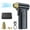 Black, variant on Hurricane Handheld Dust Blower 200W 130000RPM 52M/S Powerful Air Duster Keyboard Cleaner Rechargeable Cordless Blower with Type-C for Car Home Office
