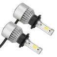 thumbnail image 3 of Spptty Hlyjoon LED Headlight Pair Of LED 36W 8000LM Headlights Conversion Kit 9-32V Waterproof Car Auto High Low Beam Bulbs 6000K Universal Silver, 3 of 8
