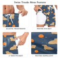 thumbnail image 5 of FORMRS Mens Swim Trunks Mesh Liner Quick Dry Casual Beach Board Shorts with Pockets, Sizes S-2XL, Blue Capybaras, 5 of 9