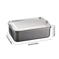 thumbnail image 5 of Necvior Leakproof Stainless Steel Lunch Container Bentos Box Lunch Box Leakproof Bentos Container for Travel Work and School, 5 of 21