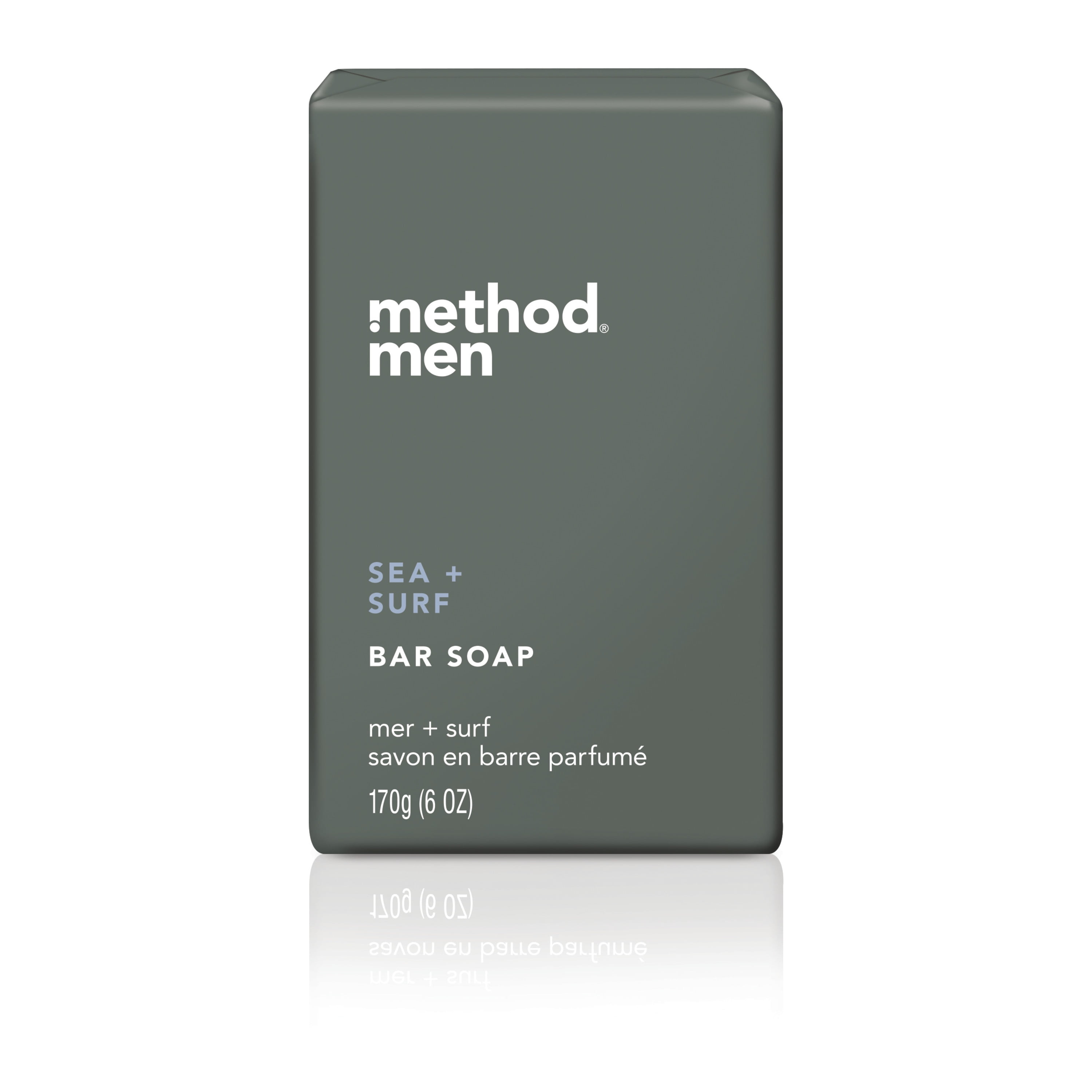 Method Men's Bar Soap, Sea and Surf, 6oz