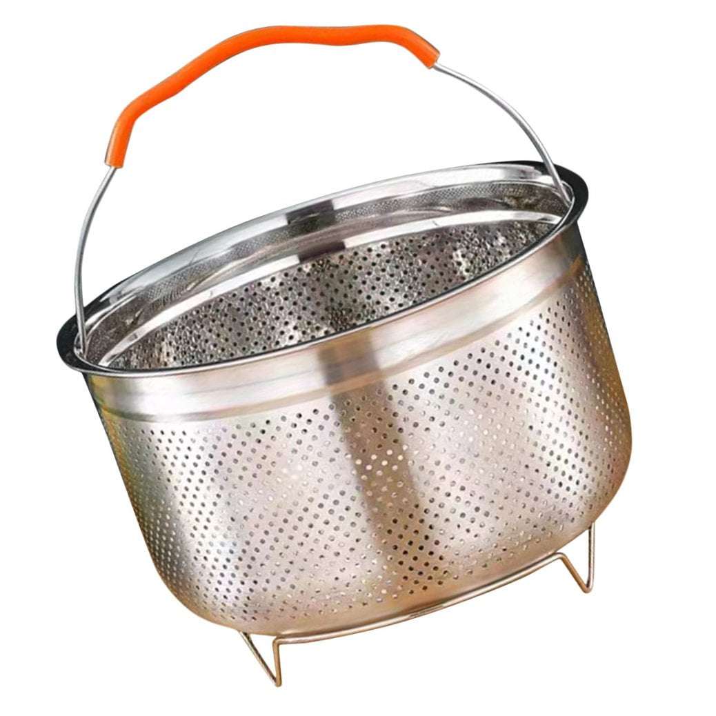 UPOUART Stainless Steel Steamer Basket for Eggs, Vegetables, Seafood - Kitchen Steamer Insert for Healthy Cooking