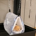 thumbnail image 5 of Hamster Cage Sack - Guinea Pig Bedding Rat House Bed Winter Warm Fleece Small Pet Syrian Hamster Chinchilla Bed House Cage Bird Nest, 5 of 6