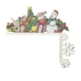 thumbnail image 2 of Xihbxyly Marco de Puerta de Madera Navideño, Decoración Navideña Personalizada, Diseño Tridimensional, Madera Maciza, Decoración Festiva para El Hogar, Ideal para Una Fiesta Navideña, Tamaño 22,5 X 2, 2 of 4