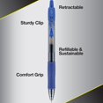 thumbnail image 3 of Bolígrafos de gel PILOT G2 punta fina 0,7 mm azul, paquete de 48, 3 of 7