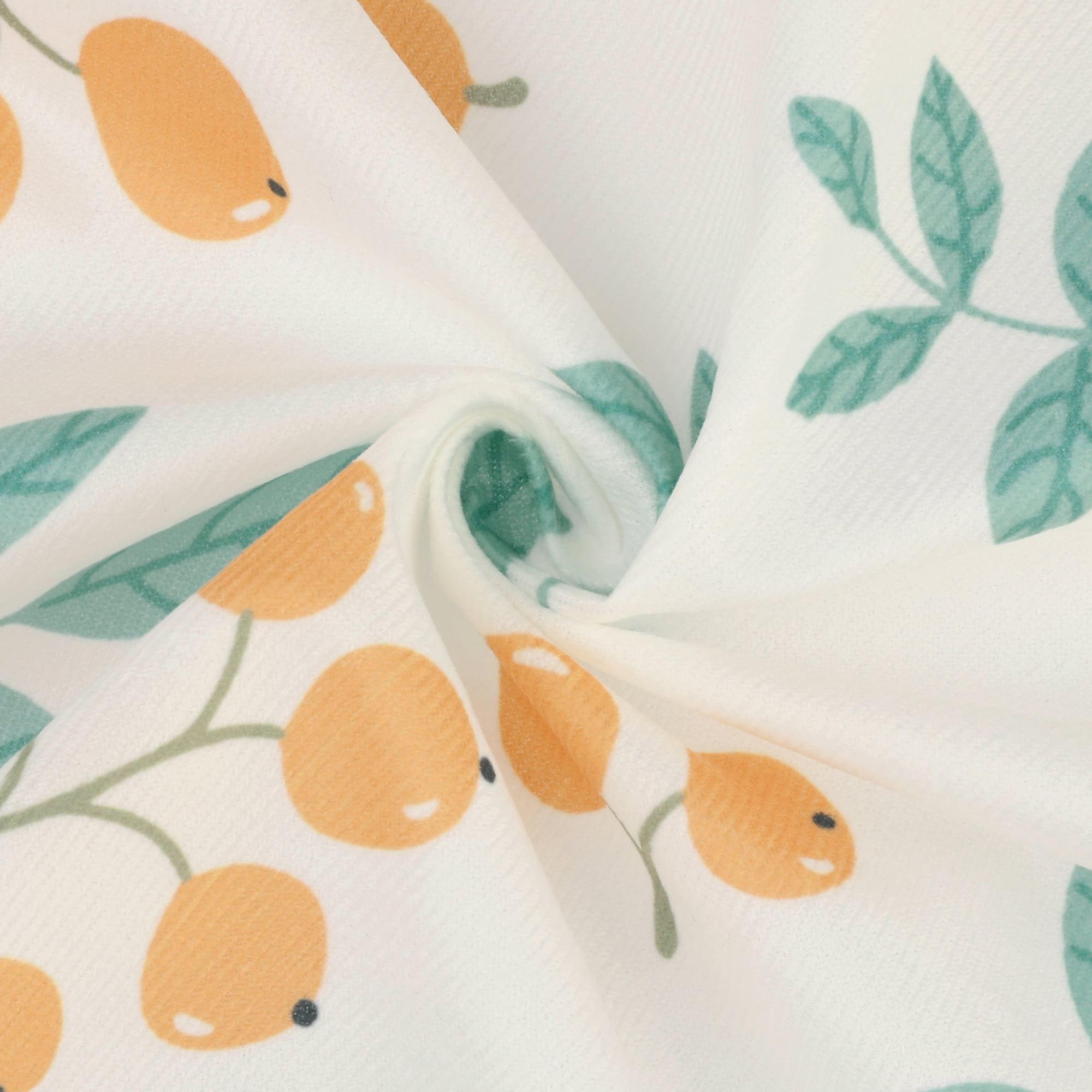 Unique Bargains Rectangle Polyester Waterproof Wrinkle Resistant Washable Soft Tablecloth Loquat 55x55 Inch