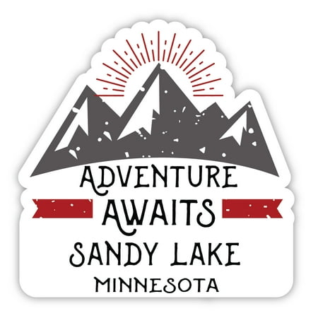 

Sandy Lake Minnesota Souvenir 4-Inch Magnet Adventure Awaits Design
