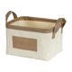 thumbnail image 2 of Foldable Storage Basket With Handle For Wardrobe Shelf Nursery Bedroom Living Room, 2 of 6