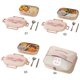 thumbnail image 4 of Caja Bento de Conejo de Acero Inoxidable para Almuerzo (Fiambrera de 4 Rejillas), 4 of 7