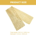 thumbnail image 4 of Shisuyan Table Runner Golden 1Pcs 94.5X11.8in Table Protection, 4 of 8