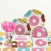 Donut Time Birthday Party Supplies Kit - 8 Guests