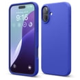 thumbnail image 1 of Funda de teléfono Elago compatible con iPhone 16 Plus de silicona azul, 1 of 9