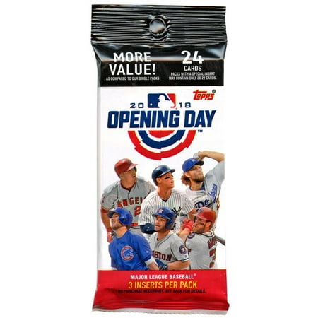 MLB 2018 Topps Baseball Cards 2018 Opening Day Trading Card Value