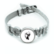 thumbnail image 1 of Panda simple Pulsera pulsera pulsera de cristal amor pulsera ajustable, 1 of 2