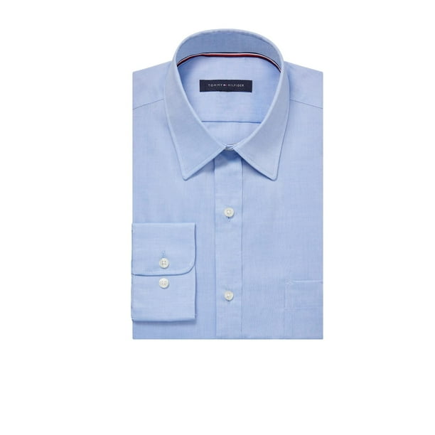 Camisa de vestir Tommy Hilfiger, corte regular, no planchar, para hombre