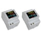 thumbnail image 1 of 2X Monitor de CA de Riel DIN 6IN1 40-300V 100A Factor de Potencia de Corriente de Voltaje Medidor de Frecuencia de Energía Eléctrica KWH VOLT AMP, 1 of 5