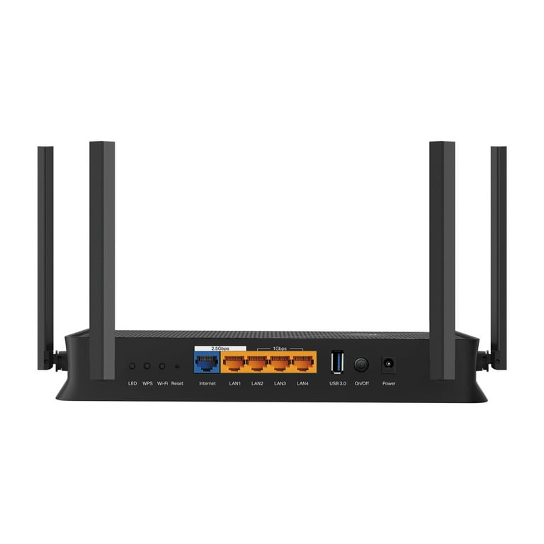 TP-Link Dual-Band BE4800 Wi-Fi 7 Router, Dual 2.5 Gbps Ports, USB