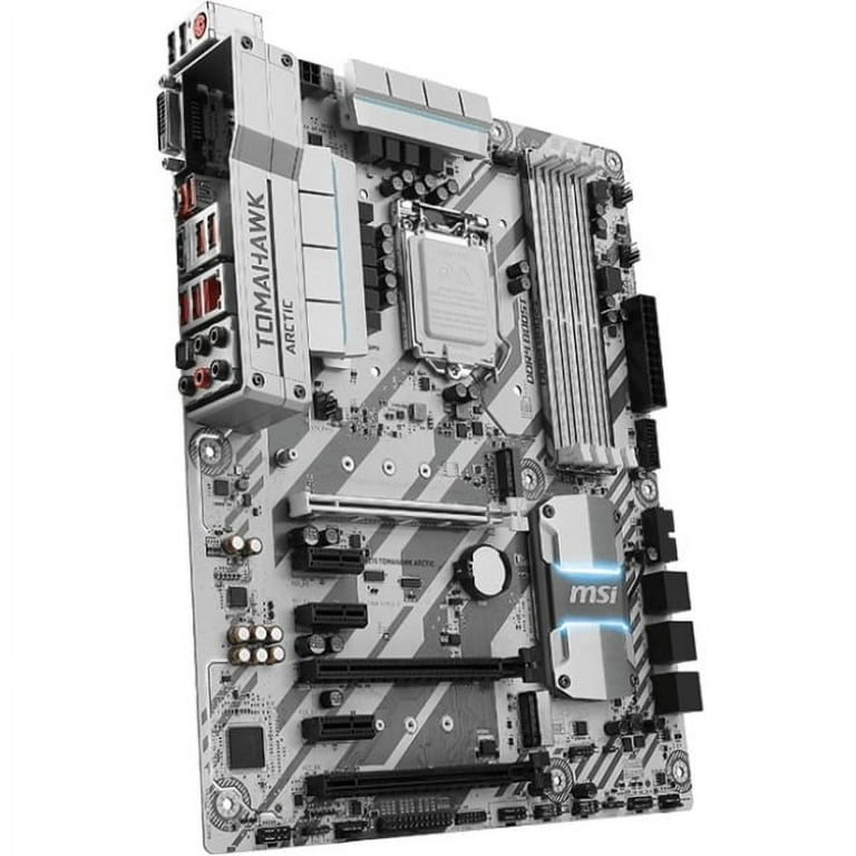 MSI Z270 TOMAHAWK ARCTIC ATX Desktop Motherboard w/ Intel Chipset