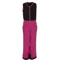 thumbnail image 2 of Arctix Kids Limitless Fleece Top Bib Overalls, Fuchsia, 2T, 2 of 2