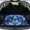 Blue Hibiscus Sea Turtle, variant on Bulopur Spider Web Car Trunk Mat 29" x 39", Gothic Halloween Print, All Weather Trunk Protection Cargo Liner, Non-Slip Waterproof Washable Rear Trunk Liner for Sedan SUV Truck