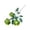 Green, variant on HonestMatter Artificial Roses for Wedding Decor, Three Headed Silk Flower Bouquet for Home Hotel and Bridal Arrangements, Elegant Centerpiece Accent, Blue