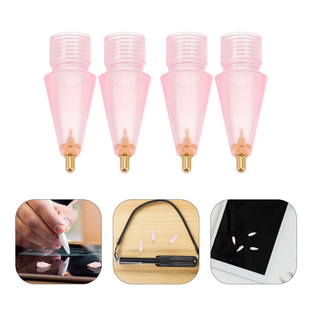 WHAMVOX 10Ud Puntas De Repuesto Para Stylus En Rosa Para Escritura Y Dibujo En Pantallas Táctiles