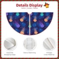 thumbnail image 3 of Sikiie Jellyfish colorful Christmas Tree Skirt, Christmas Tree Decorations, Christmas Decor, Tree Mat Decoration(30-48IN)-30", 3 of 6