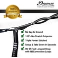 thumbnail image 2 of Hammock Tree Straps, Best 12 FT Long 20+1Loops Adjustable Suspension Straps, 100% No Stretch&Lightweight, 2000 LBS, 2 of 5