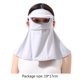 thumbnail image 5 of Cara Bufanda Máscara facial Unisex Máscara deportiva suave Bufanda Seda de hielo para golf al aire libre (gris claro) Likrtyny Para Estrenar, 5 of 9