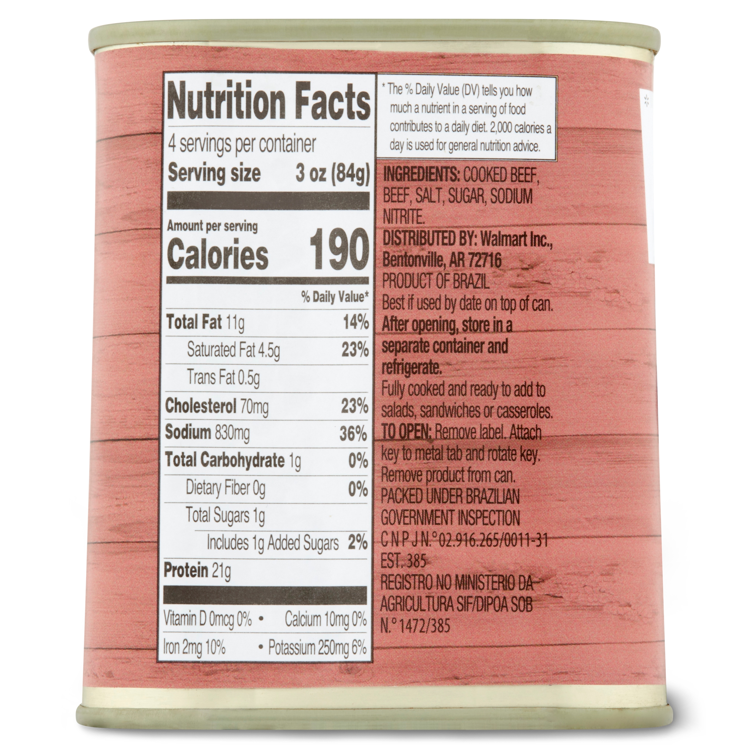 Great Value Corned Beef, 12 oz - image 5 of 7