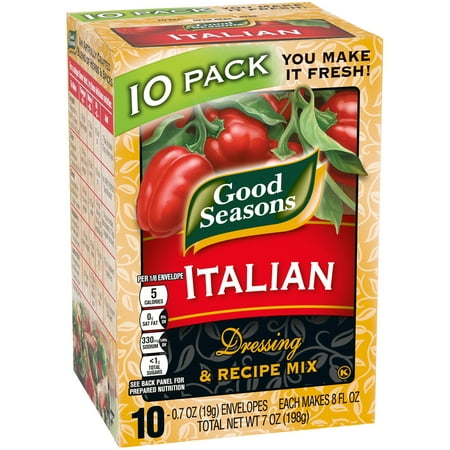 Good Seasons Italian Dry Salad Dressing and Recipe Mix, 0.7 (The Best Italian Dressing Recipe)
