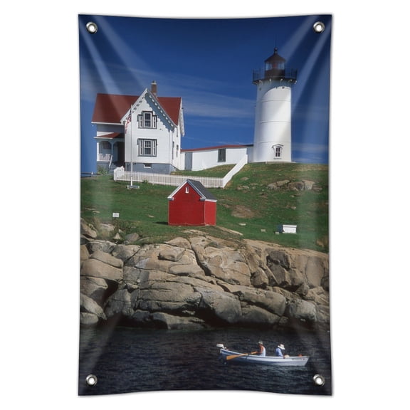 Nubble Lighthouse Maine ME Home Business Office Sign