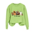 thumbnail image 2 of Heisall Womens Sweatshirts Long Sleeve Loose Casual Thanksgiving Print No Hood Fashion Fall Winter Tops, 2 of 4