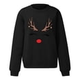 thumbnail image 1 of VJATTWR Merry Sweatshirt Men Get it Fast Couple's Matching Crewneck Hoodie Unisex Pattern Print Long Sleeve Top, 1 of 6