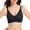 Black, variant on Bras for Women Women's No Gap Seamless Bra Control Minimizer Underwire Bra Red M