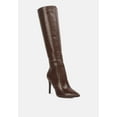 thumbnail image 2 of Indulgent High Heel Croc Calf Boots, 2 of 10