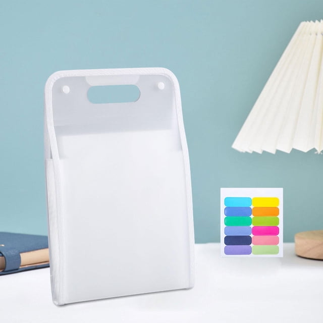 Carpeta de archivos expandible portátil Colamx A4 13 bolsillos