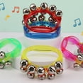 thumbnail image 4 of Youkk Plastic Jingle Hand Bells – Wide Application In Music Classes And Holiday Performances Stimulate Blue, 4 of 6