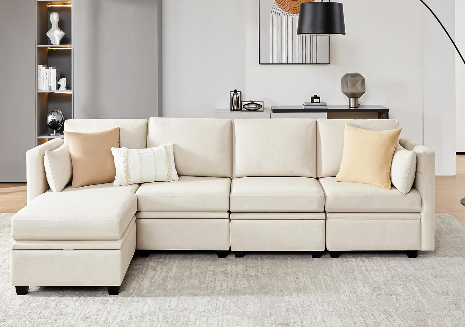 Modular Sofa With Supportive Seating