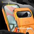 thumbnail image 4 of for Google Pixel 10 Pro XL / 11 Pro XL, Military Grade Shockproof Bumper Rugged Rotating Stand Ring Holder Anti-Scratch Magnetic Cover Compatible with Car Mount Case,Orange, 4 of 10
