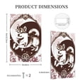 thumbnail image 3 of KLL Vintage Husky Dog Pattern Electrical Outlet Covers, 3" x 5" 1 Pack Electric Receptacle Plug Covers for Decorator Receptacle Outlet & Switch-Style T, 3 of 6
